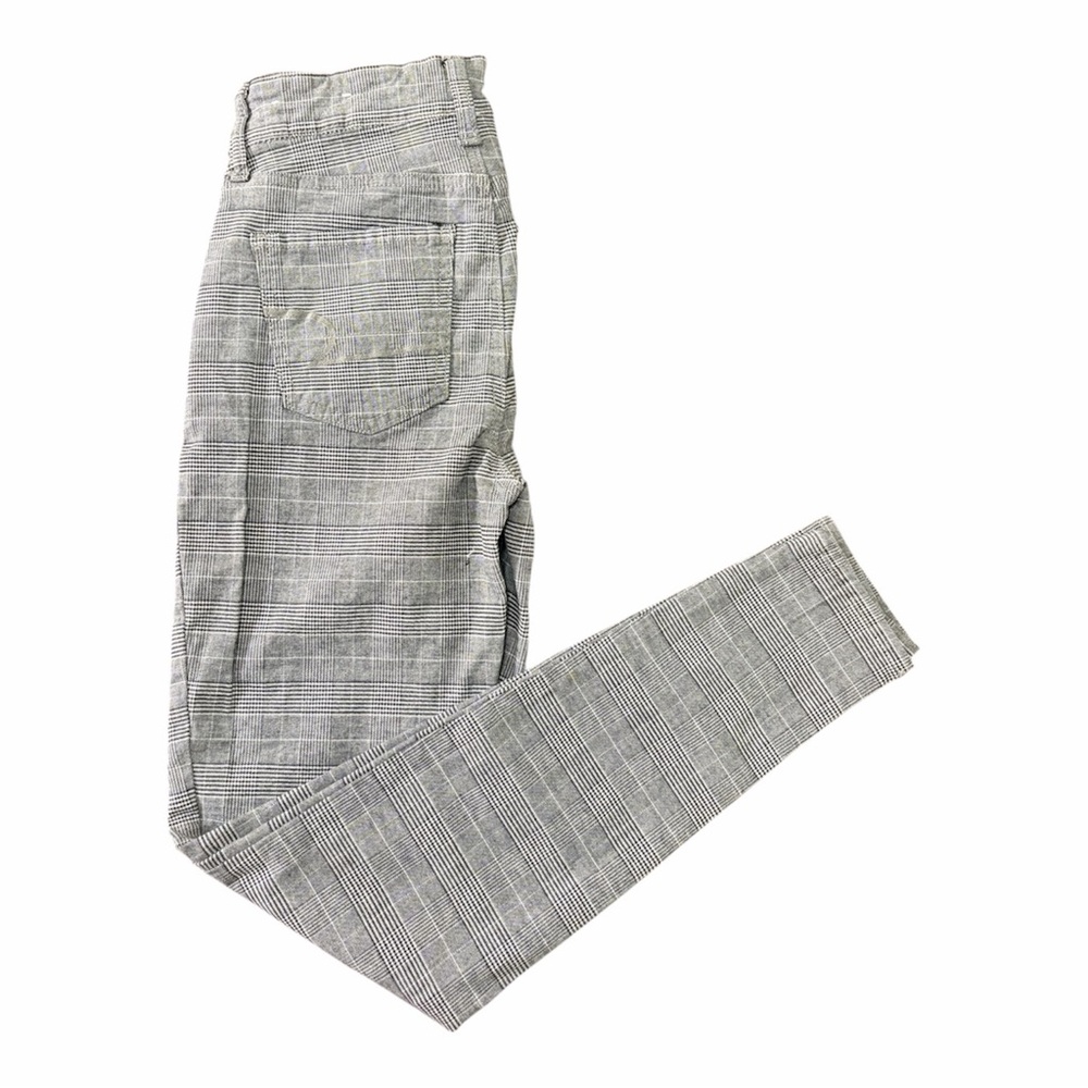 American Eagle Plaid High-Rise Jeggings